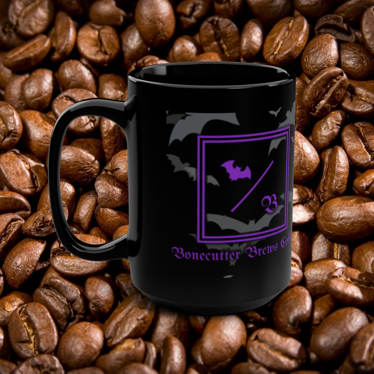 Black Mug, 15oz