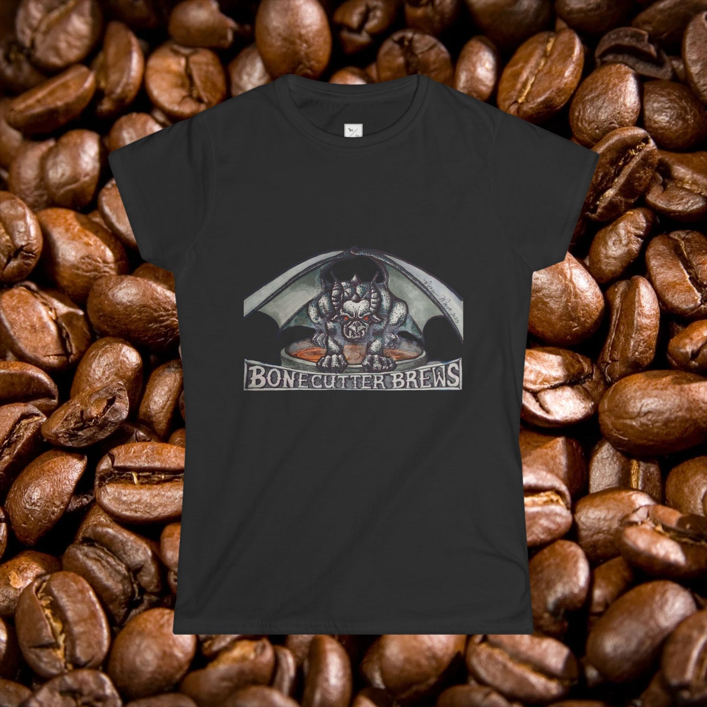 Women's Gargouille Noire Softstyle Tee