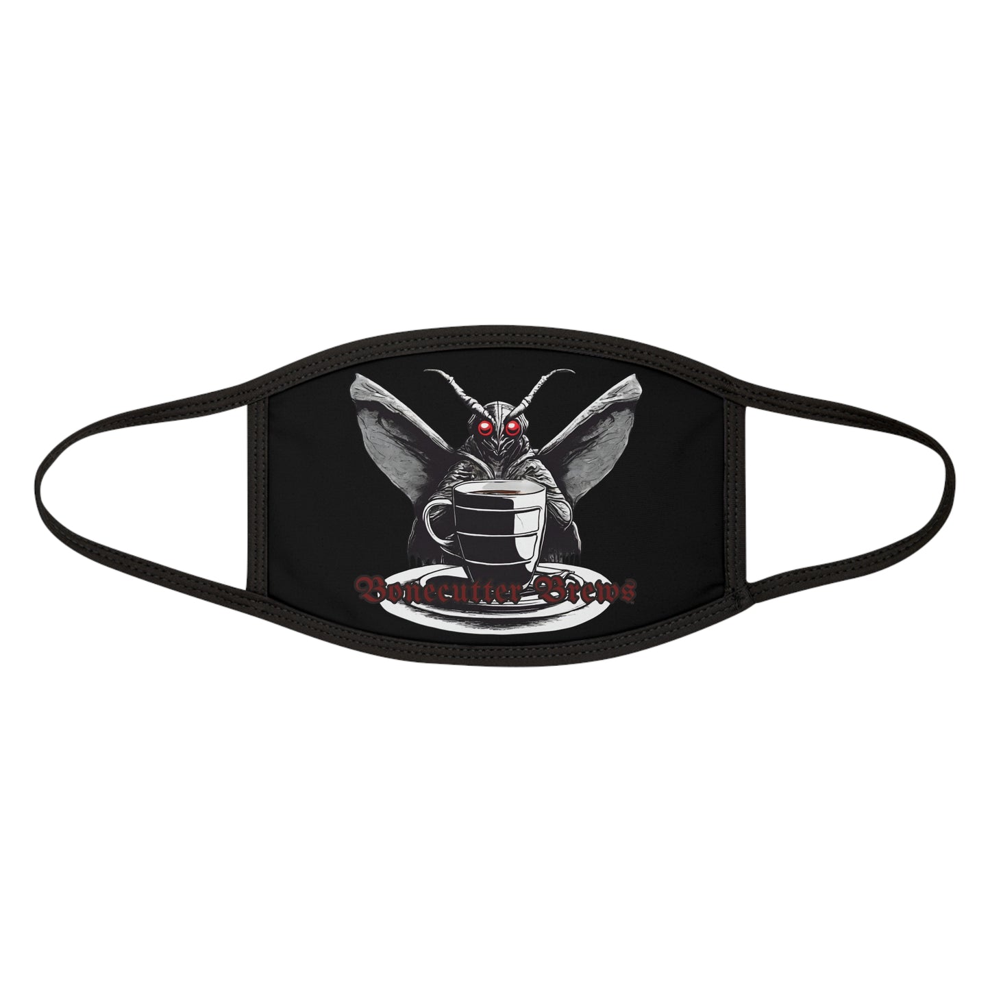 Mothman Mocha Face Mask