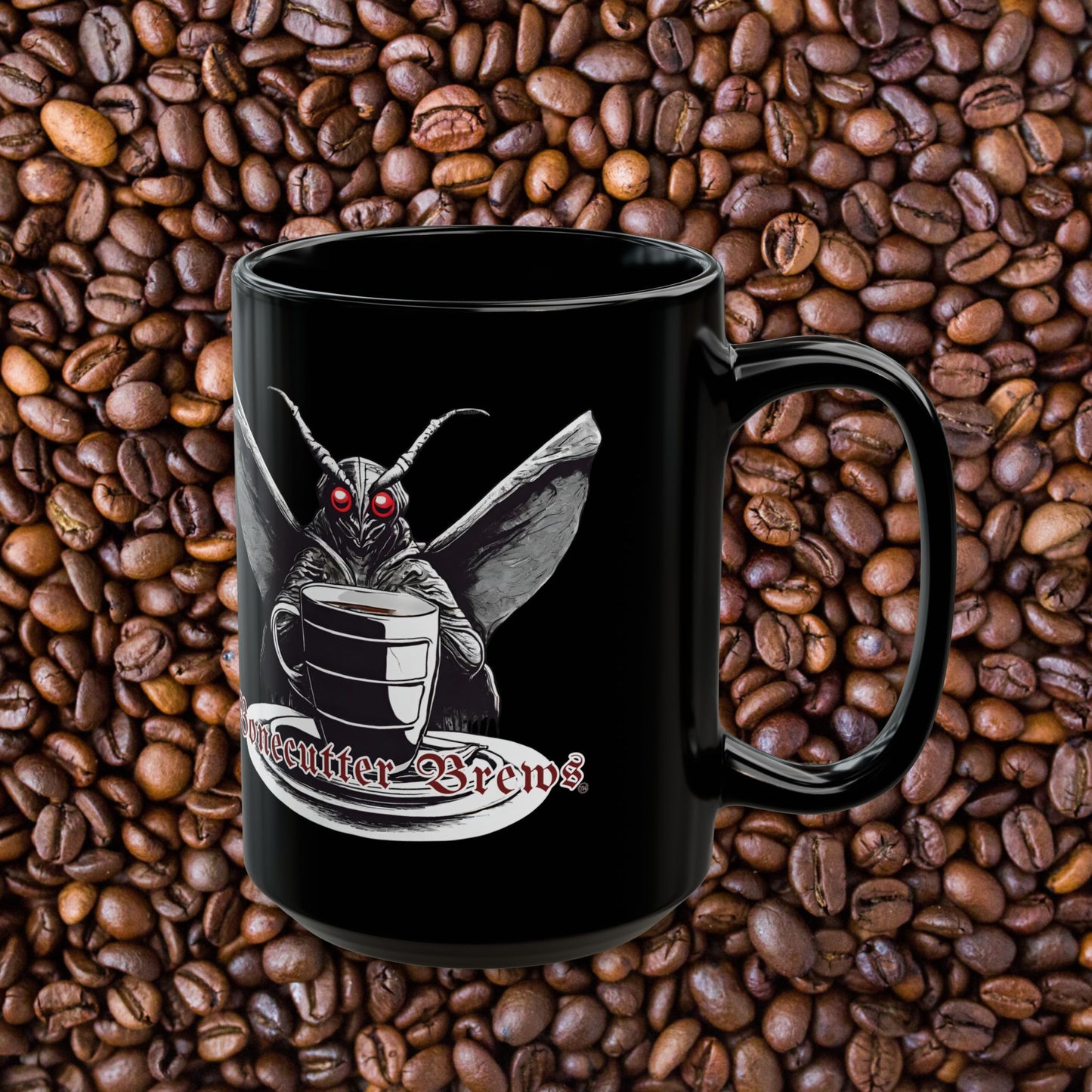 15oz Mothman Mocha Mug