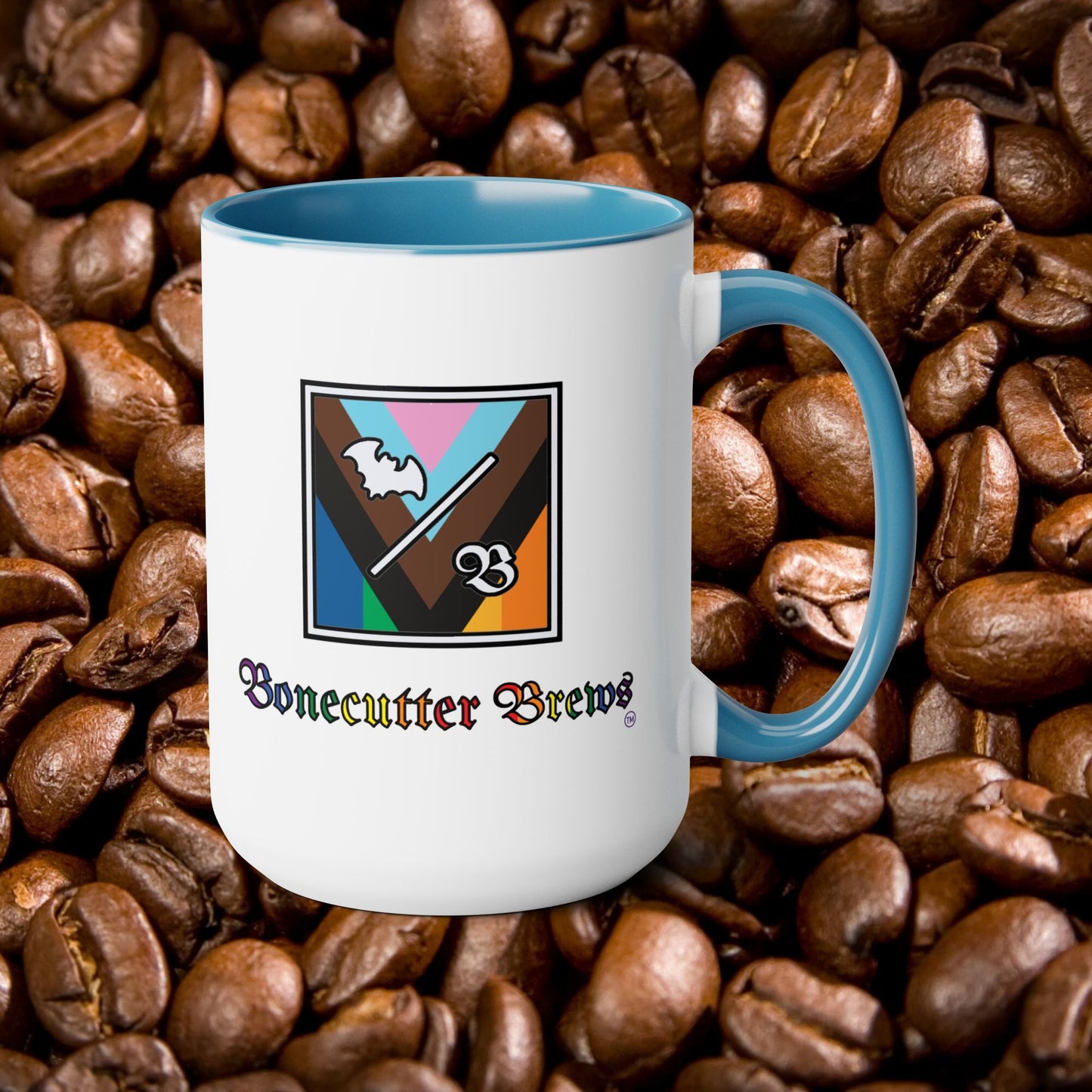 Pride Logo Mugs, 15oz