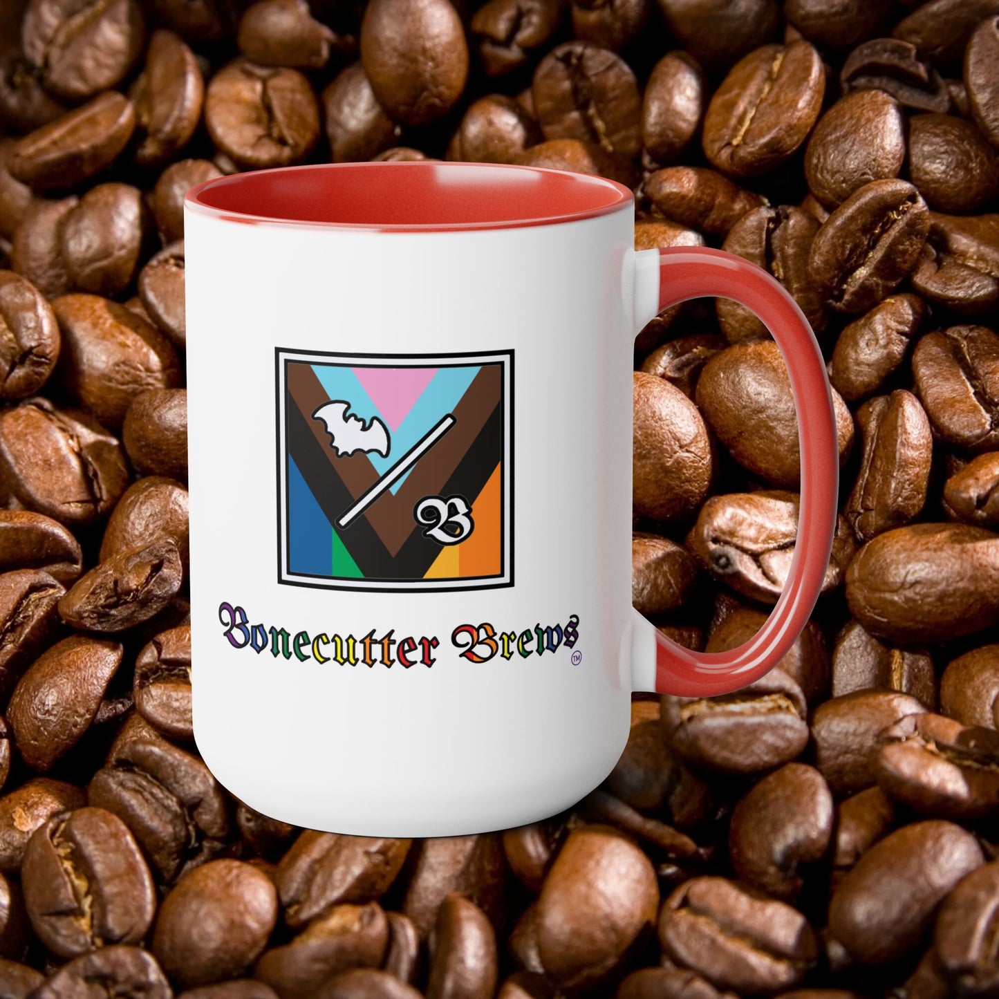 Pride Logo Mugs, 15oz