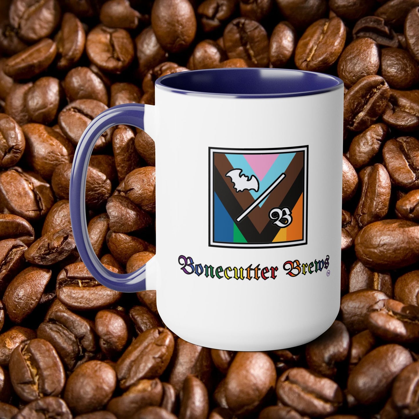 Pride Logo Mugs, 15oz
