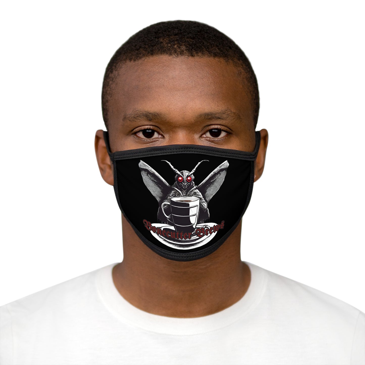 Mothman Mocha Face Mask