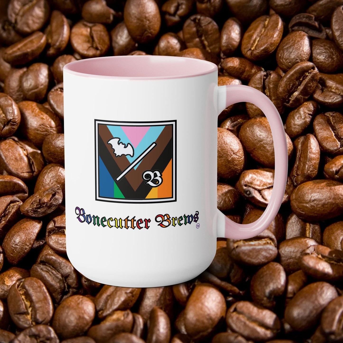 Pride Logo Mugs, 15oz