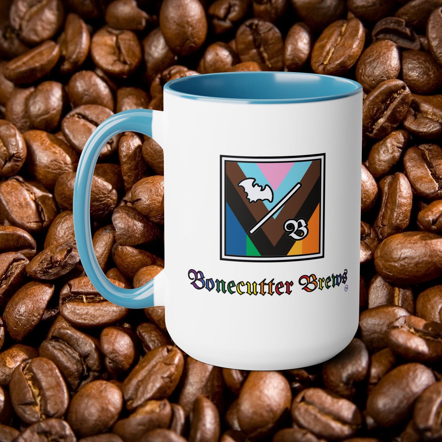 Pride Logo Mugs, 15oz