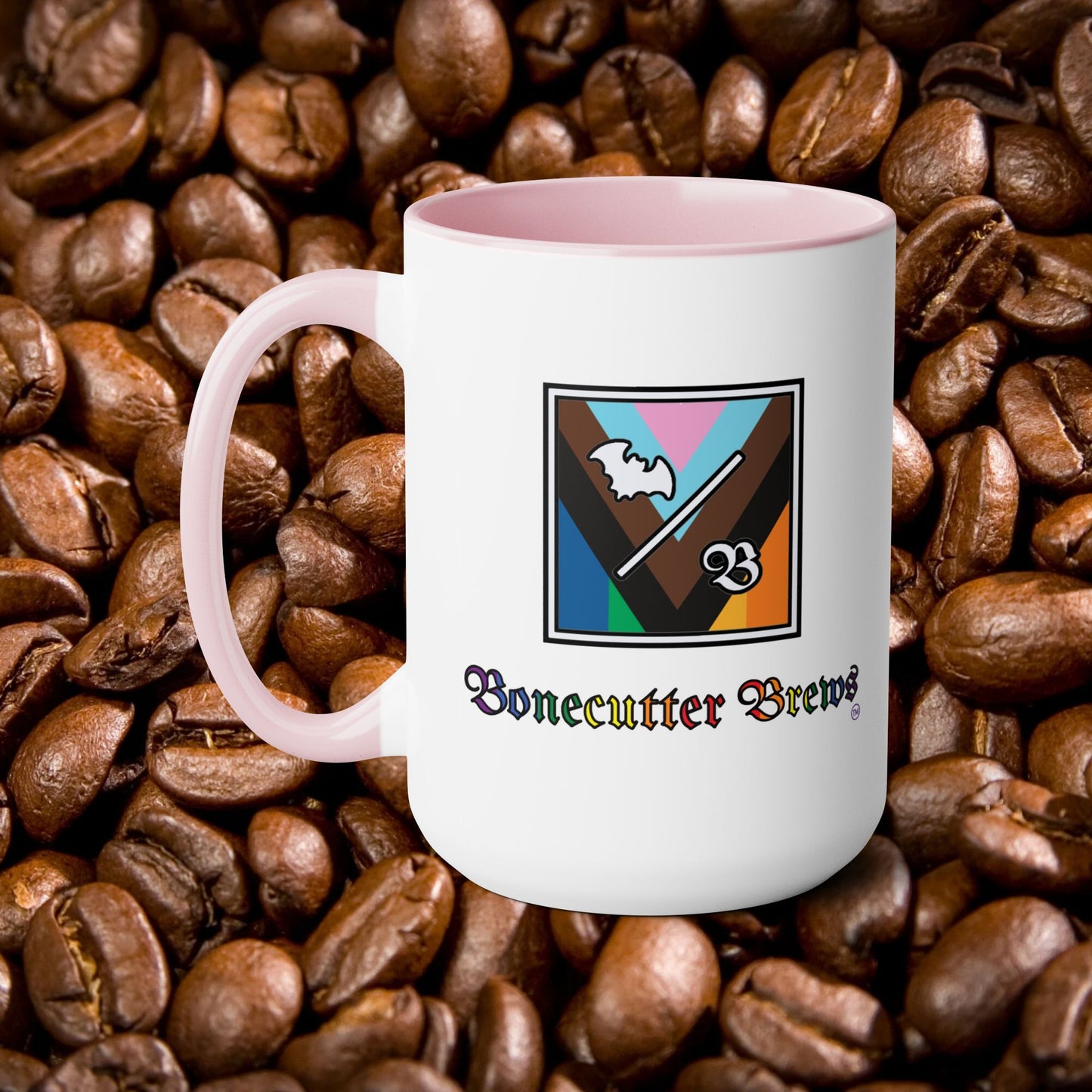 Pride Logo Mugs, 15oz