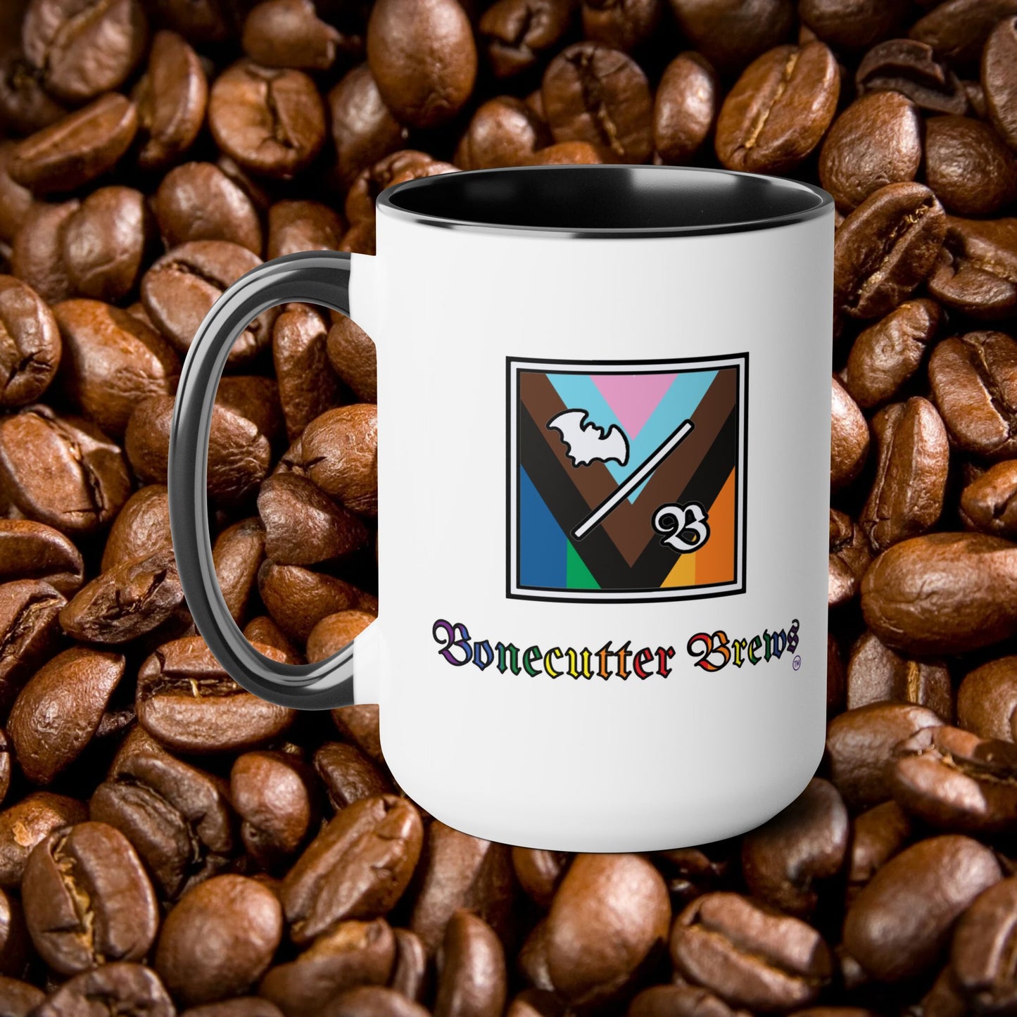 Pride Logo Mugs, 15oz