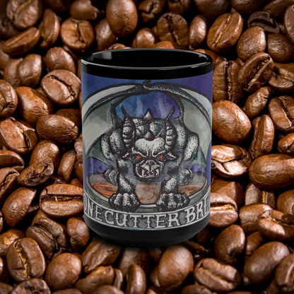 Gargouille Noire Mug, 15oz