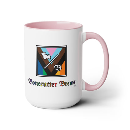 Pride Logo Mugs, 15oz