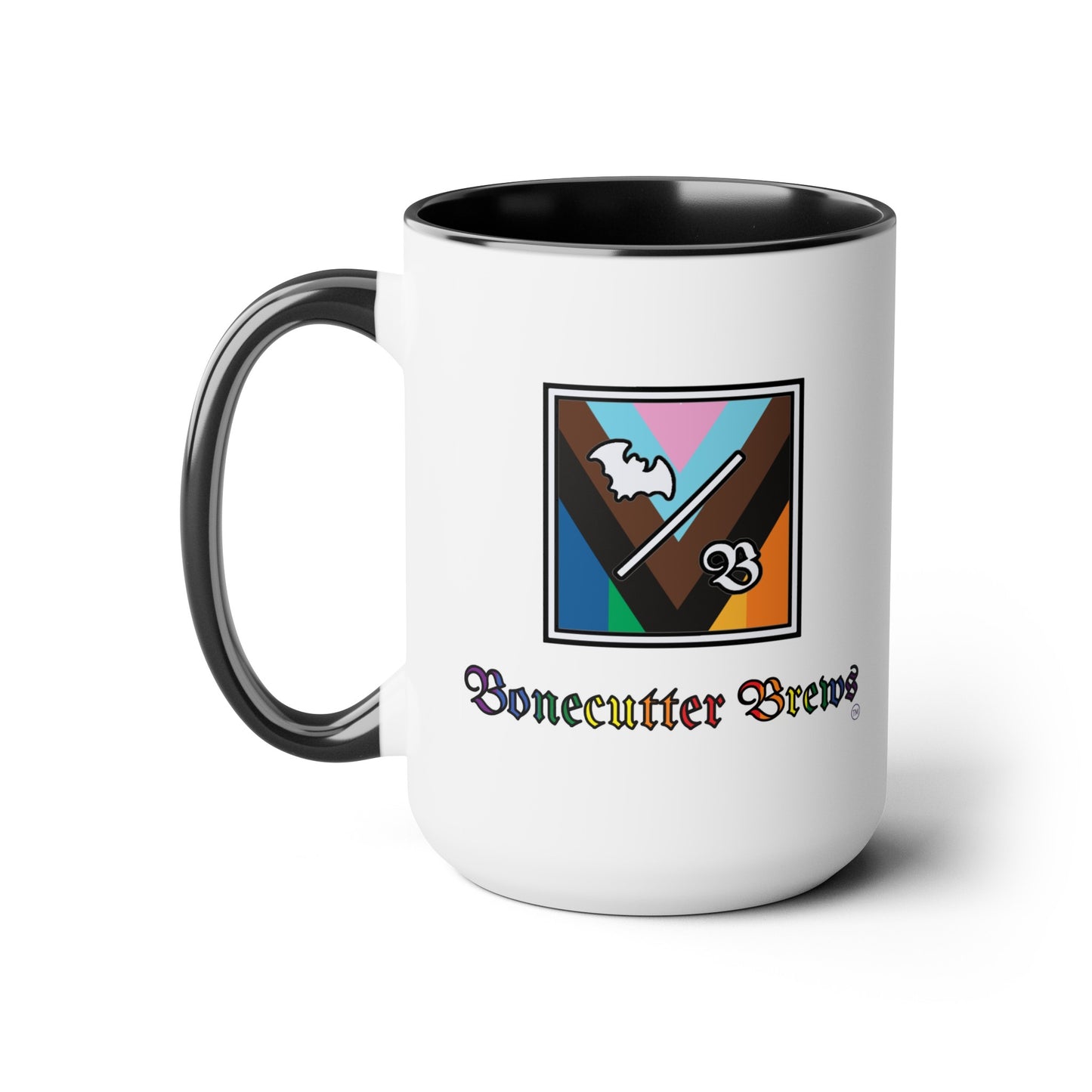 Pride Logo Mugs, 15oz