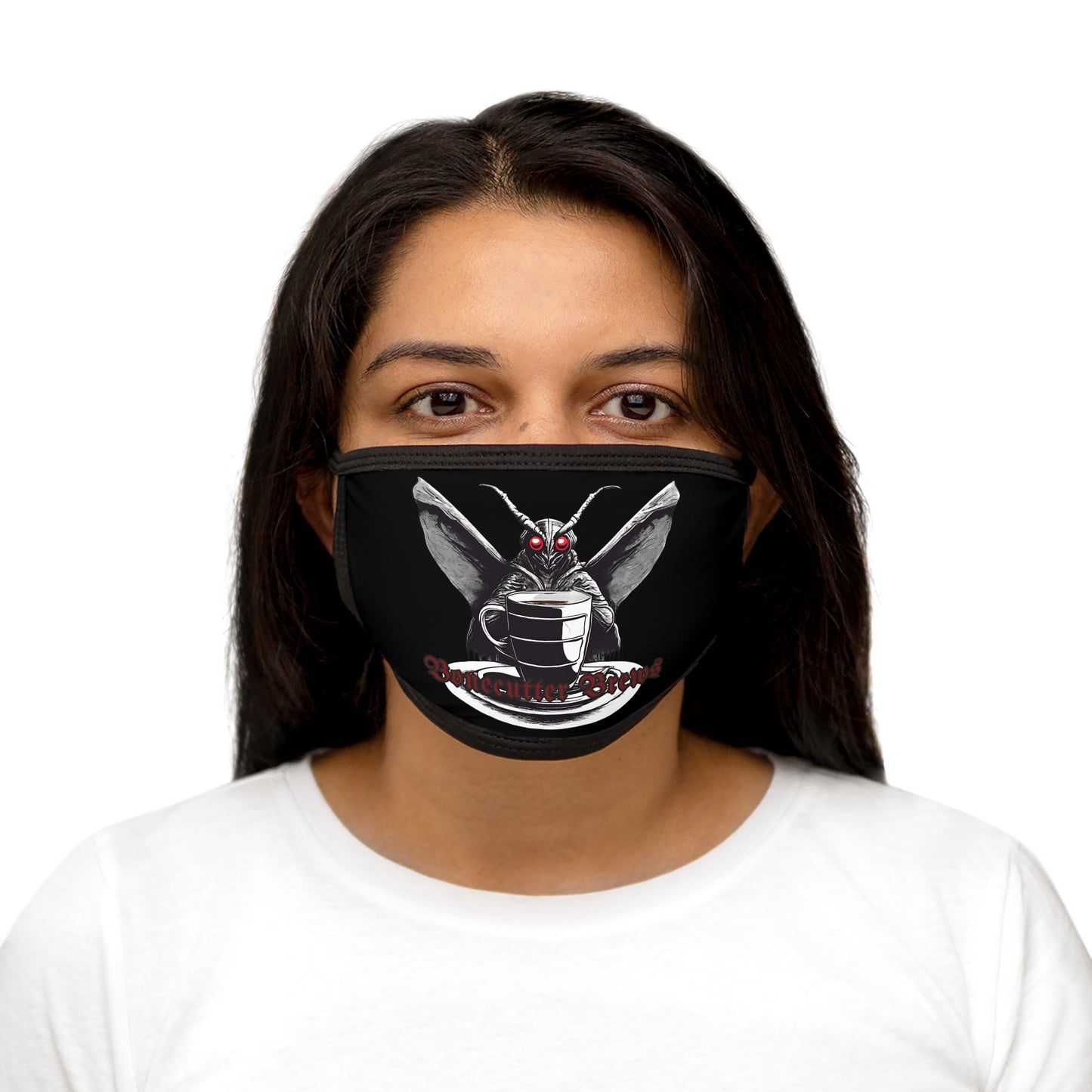 Mothman Mocha Face Mask