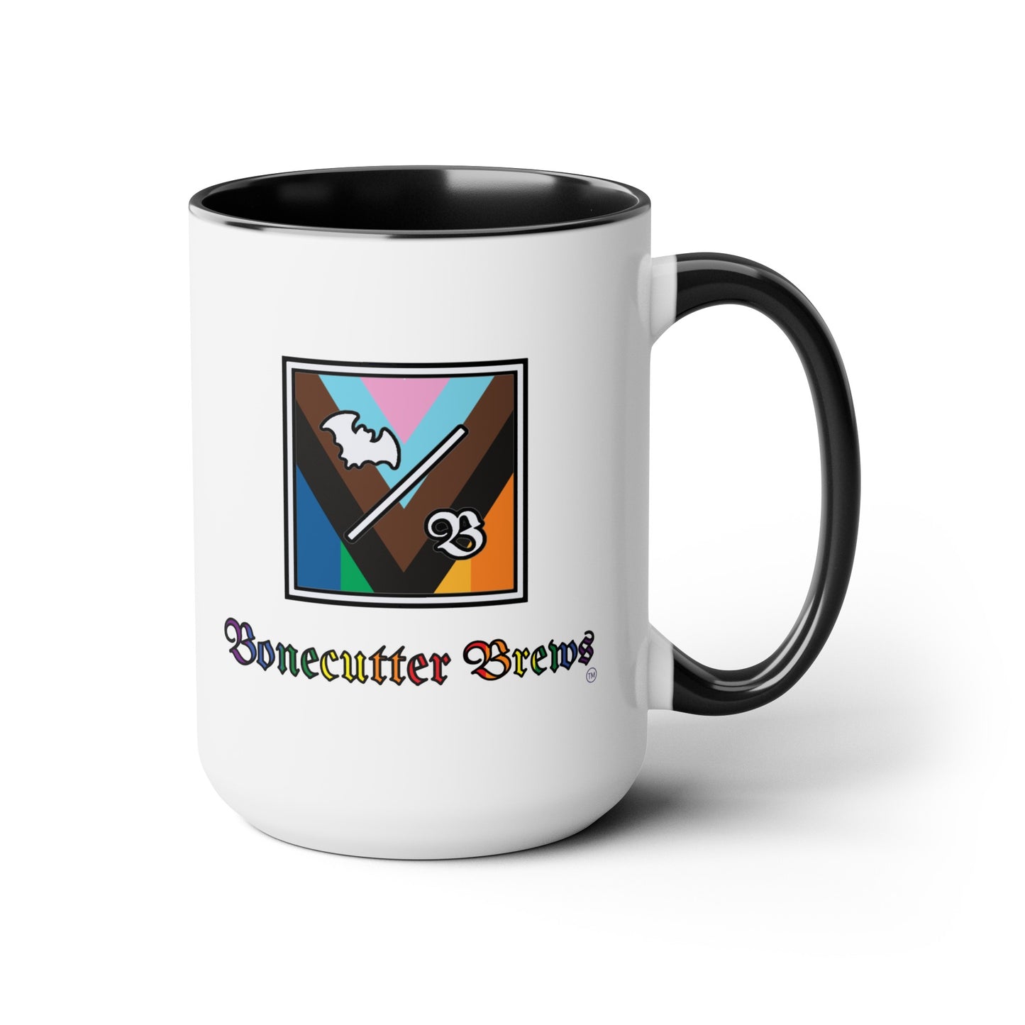 Pride Logo Mugs, 15oz