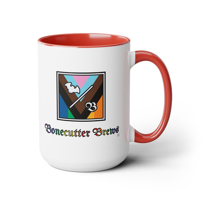 Pride Logo Mugs, 15oz