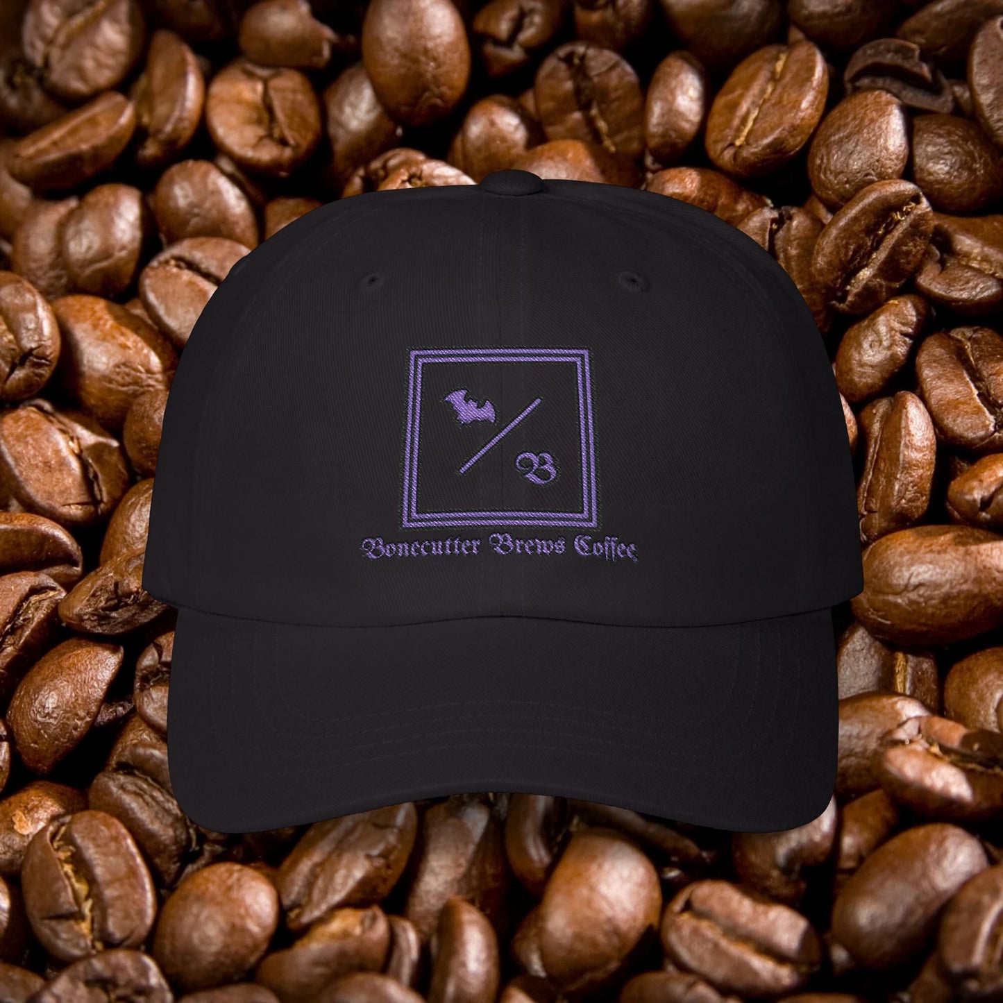 Embroidered Logo Dad Cap