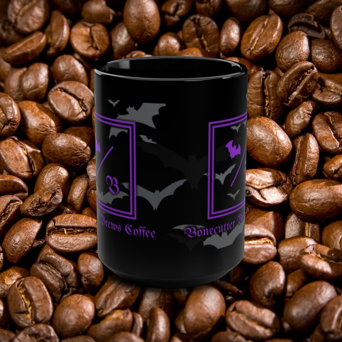 Black Mug, 15oz
