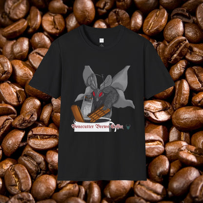 Unisex Mothman Mocha T-Shirt