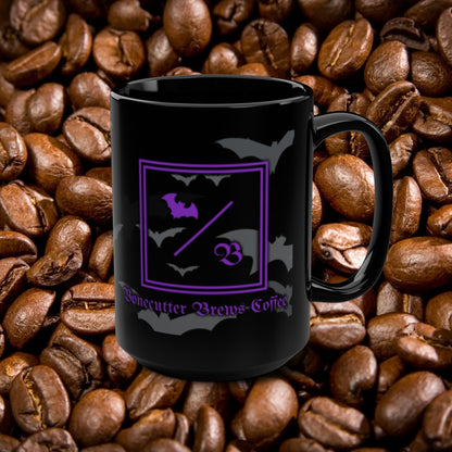 Black Mug, 15oz